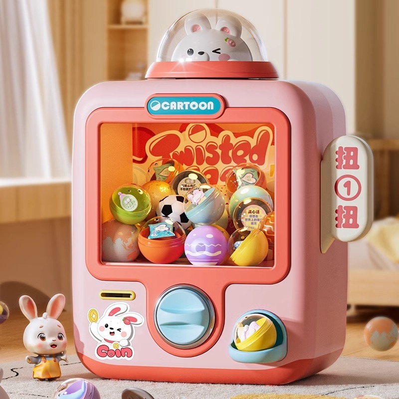 Arcade Toy Vending Machine - 電子恐竜アーケードクレーンゲーム、子供向けミニクレーンゲーム、女の子と男の子へのプレゼントに最適な景品ディスペンサーゲームおもちゃ
