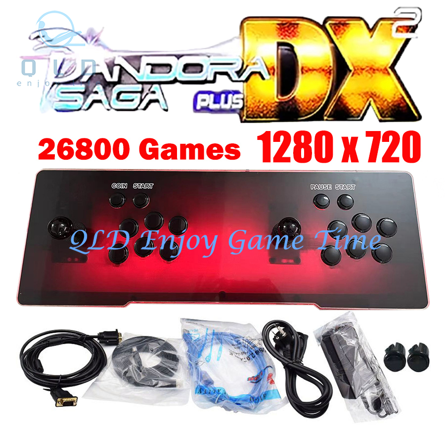 Trackball Controller Arcade - Pandora SAGA Plus DX アーケード、ファミリーゲームコンソール、マルチプレイヤージョイスティック、26800 in