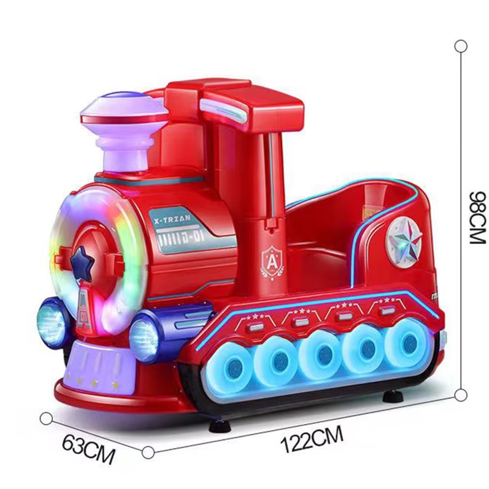 Coin Operated Kiddie Ride - 人気の電車型コイン式ゲーム、子供向け乗り物、遊園地向け子供用ゲーム機販売中