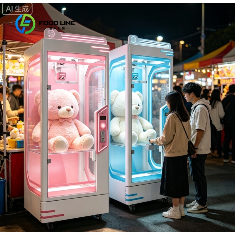 カスタムコイン式ピンクデイトカットプライズマシン、アーケード - Arcade Toy Vending Machine のレビューと価格