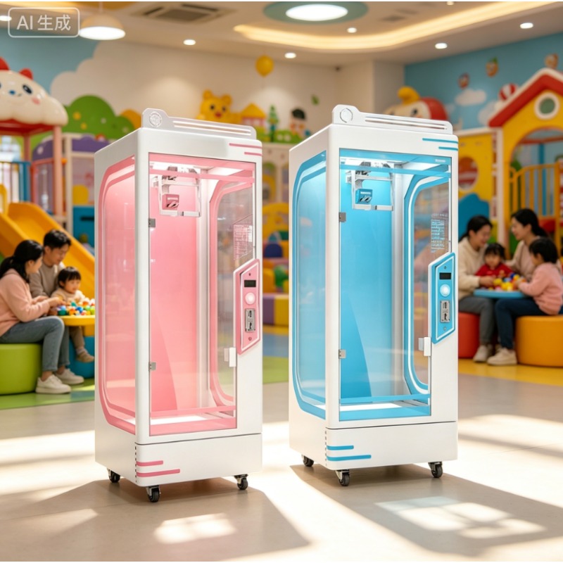 カスタムコイン式ピンクデイトカットプライズマシン、アーケード - Arcade Toy Vending Machine のレビューと価格