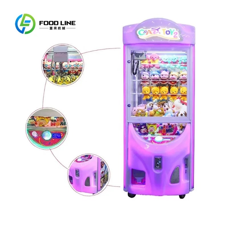 カスタマイズ可能なコイン式アーケードクレーンゲーム機（紙幣識 - Arcade Toy Vending Machine のレビューと価格