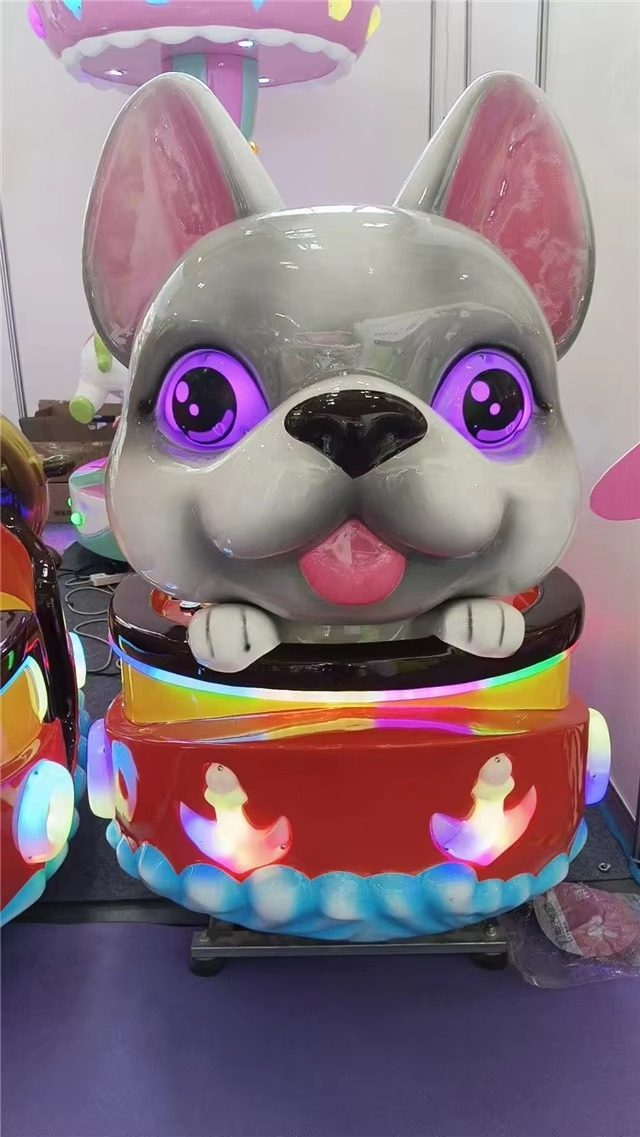 子供向け漫画犬型車遊具、コイン式、グラスファイバー製、子供用 - Coin Operated Kiddie Ride のレビューと価格