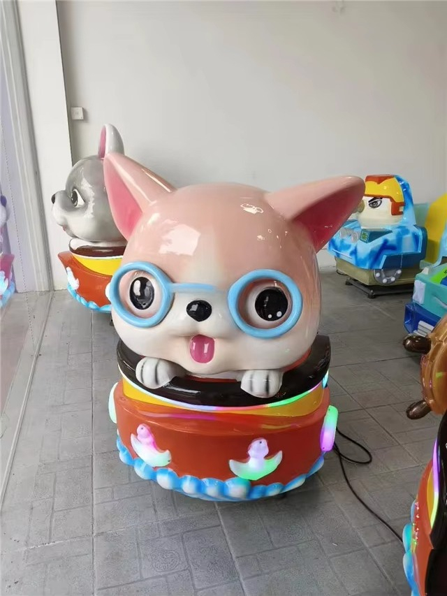 子供向け漫画犬型車遊具、コイン式、グラスファイバー製、子供用 - Coin Operated Kiddie Ride のレビューと価格