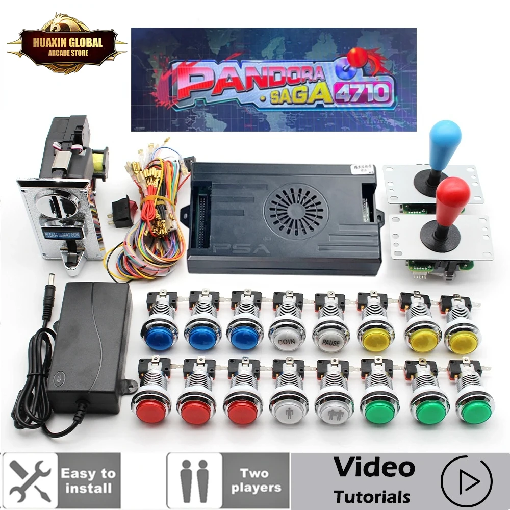 2プレーヤー4710-in-1パンドラ佐賀ボックスキット,S - Trackball Controller Arcade のレビューと価格