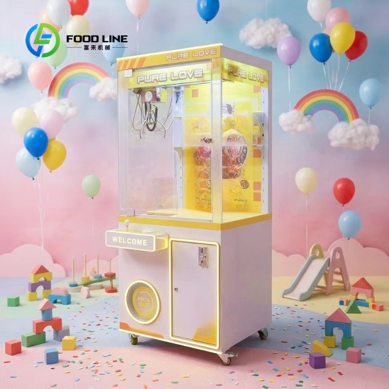 カスタマイズ可能な自動クレーンゲーム機、コイン式ぬいぐるみ獲 - Arcade Toy Claw Vending Machine のレビューと価格