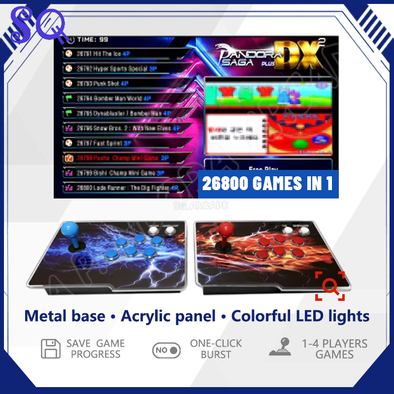 26800 in 1 Pandora Saga DX2 スプ - Trackball Controller Arcade のレビューと価格